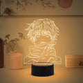Anime Jujutsu LED 3D Illusion Lamp