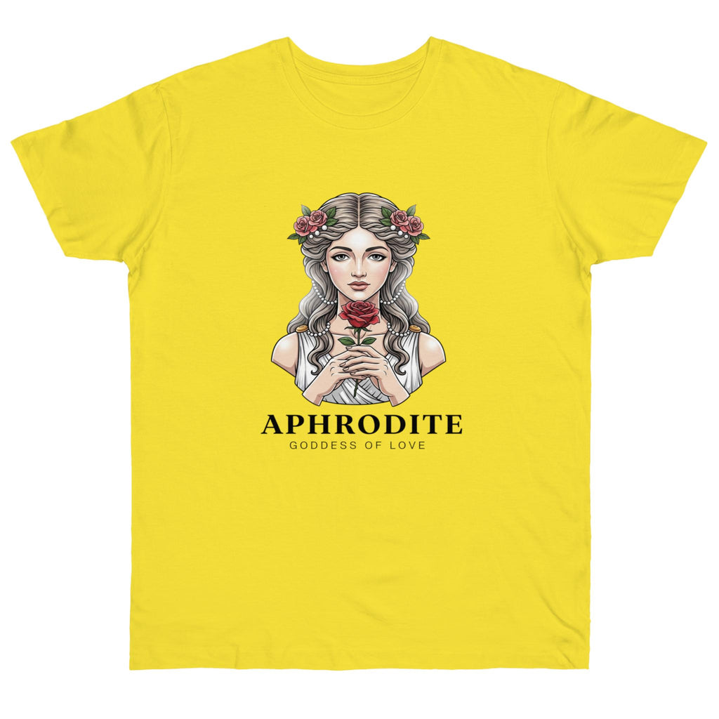 Aphrodite Greek Goddess T-Shirt | Love & Beauty Mythology Apparel | Divine Feminine Design | VellumFlow