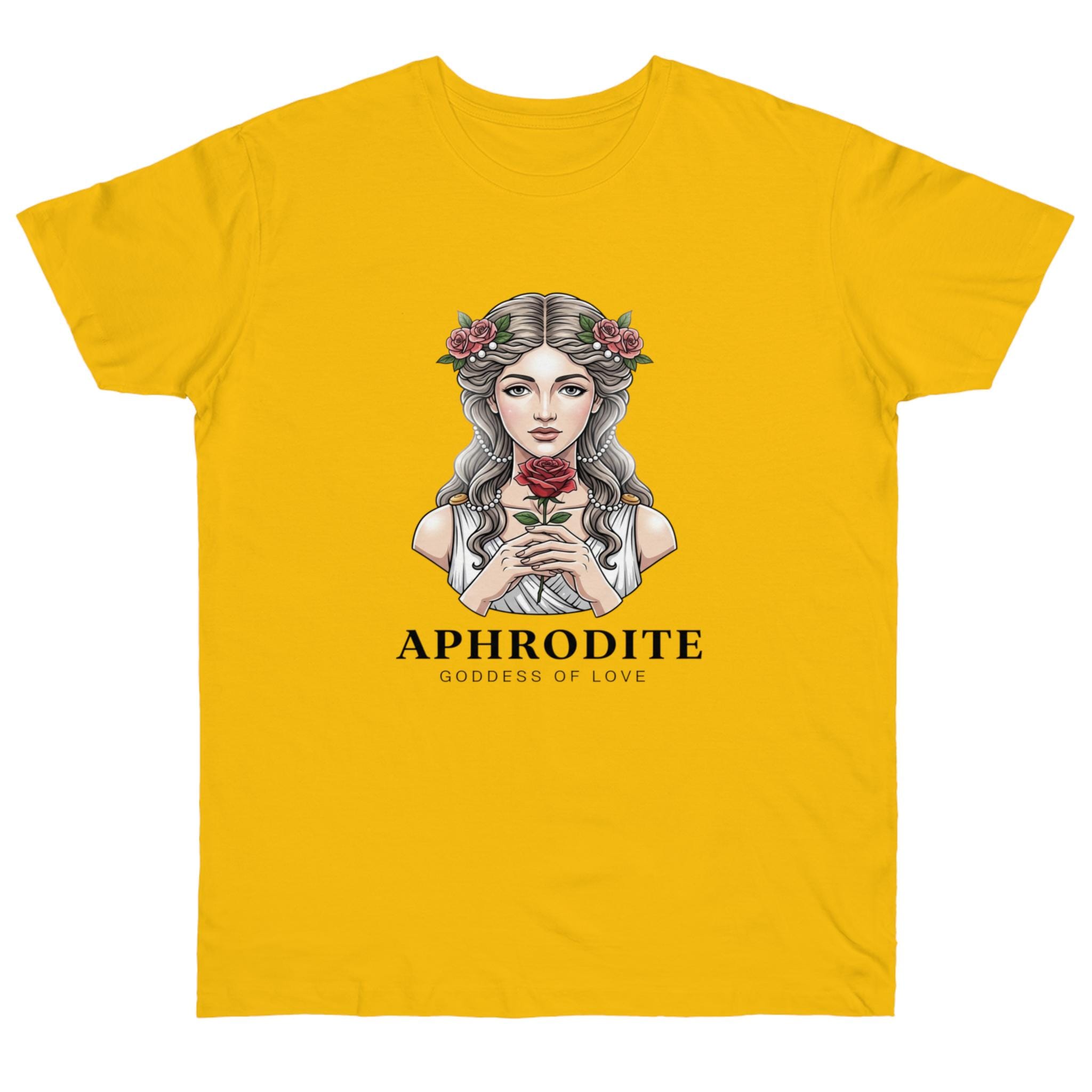 Aphrodite Greek Goddess T-Shirt | Love & Beauty Mythology Apparel | Divine Feminine Design | VellumFlow