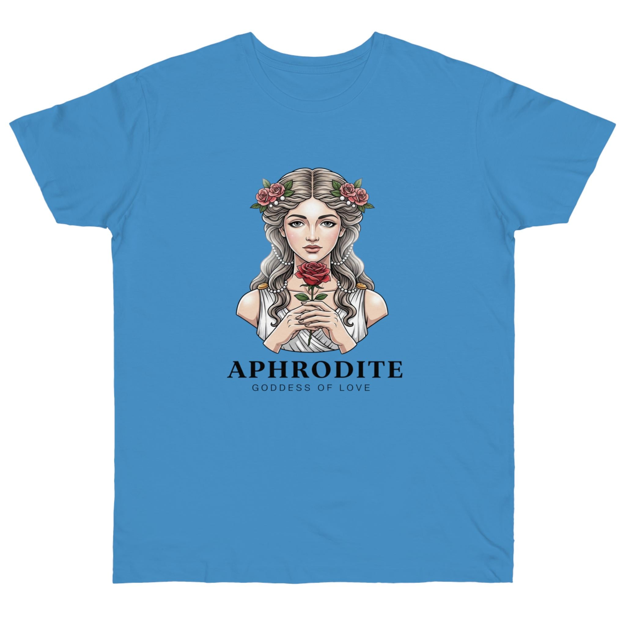 Aphrodite Greek Goddess T-Shirt | Love & Beauty Mythology Apparel | Divine Feminine Design | VellumFlow