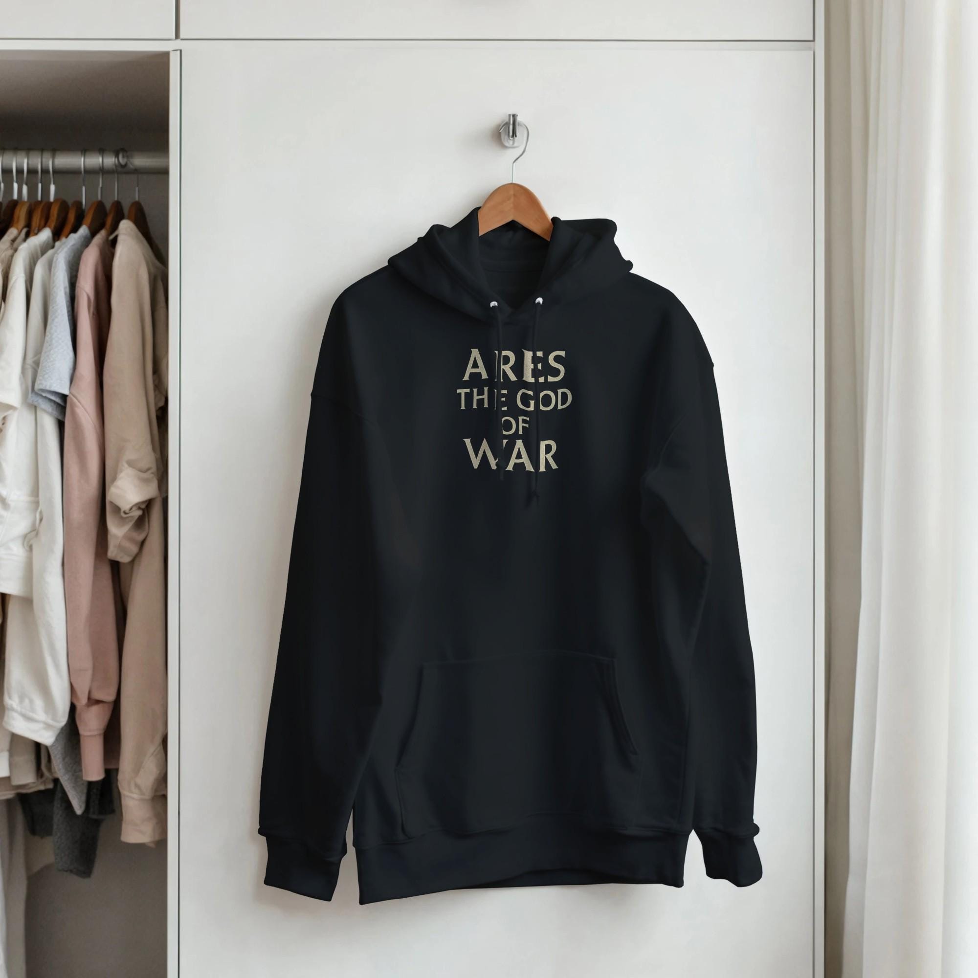 Ares Greek God T-Shirt  - Perfect Gift for Mythology Enthusiasts - Unisex Pullover Hoodie |