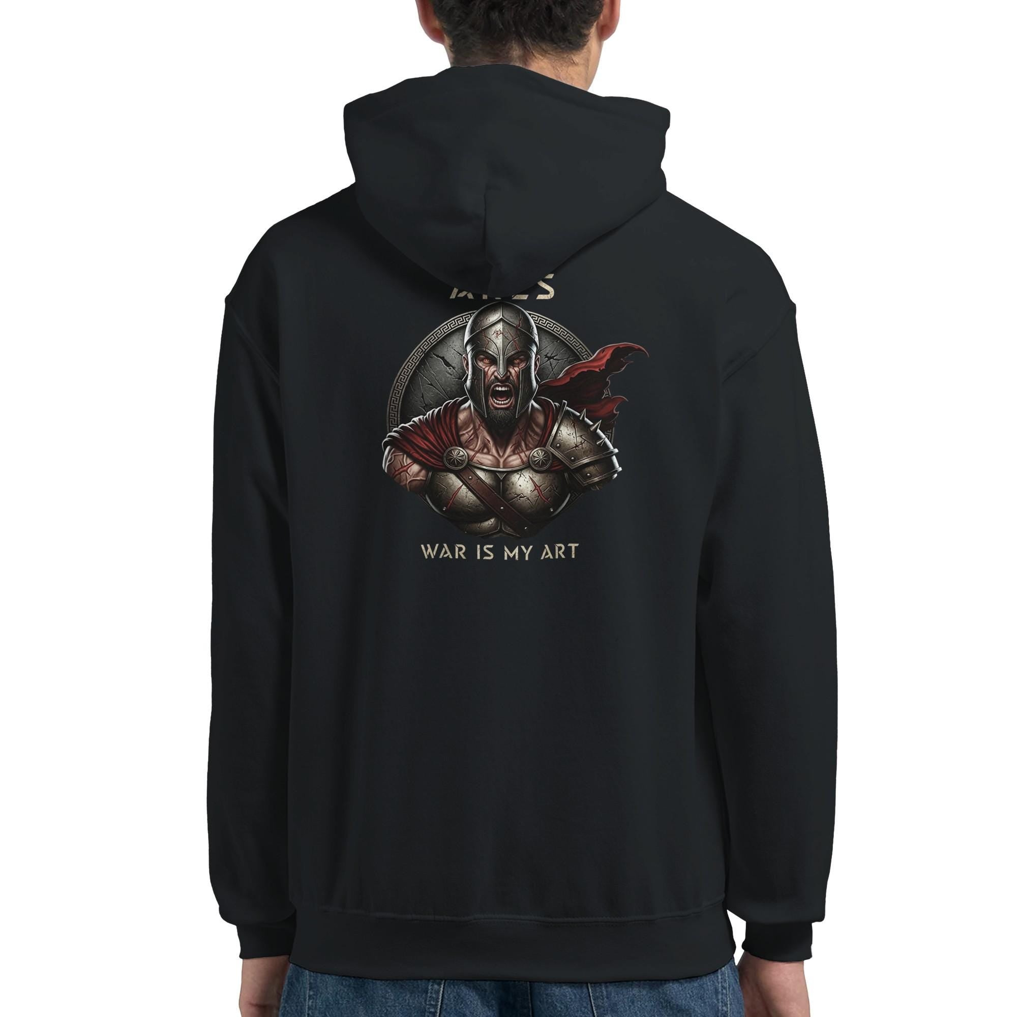 Ares Greek God T-Shirt  - Perfect Gift for Mythology Enthusiasts - Unisex Pullover Hoodie |