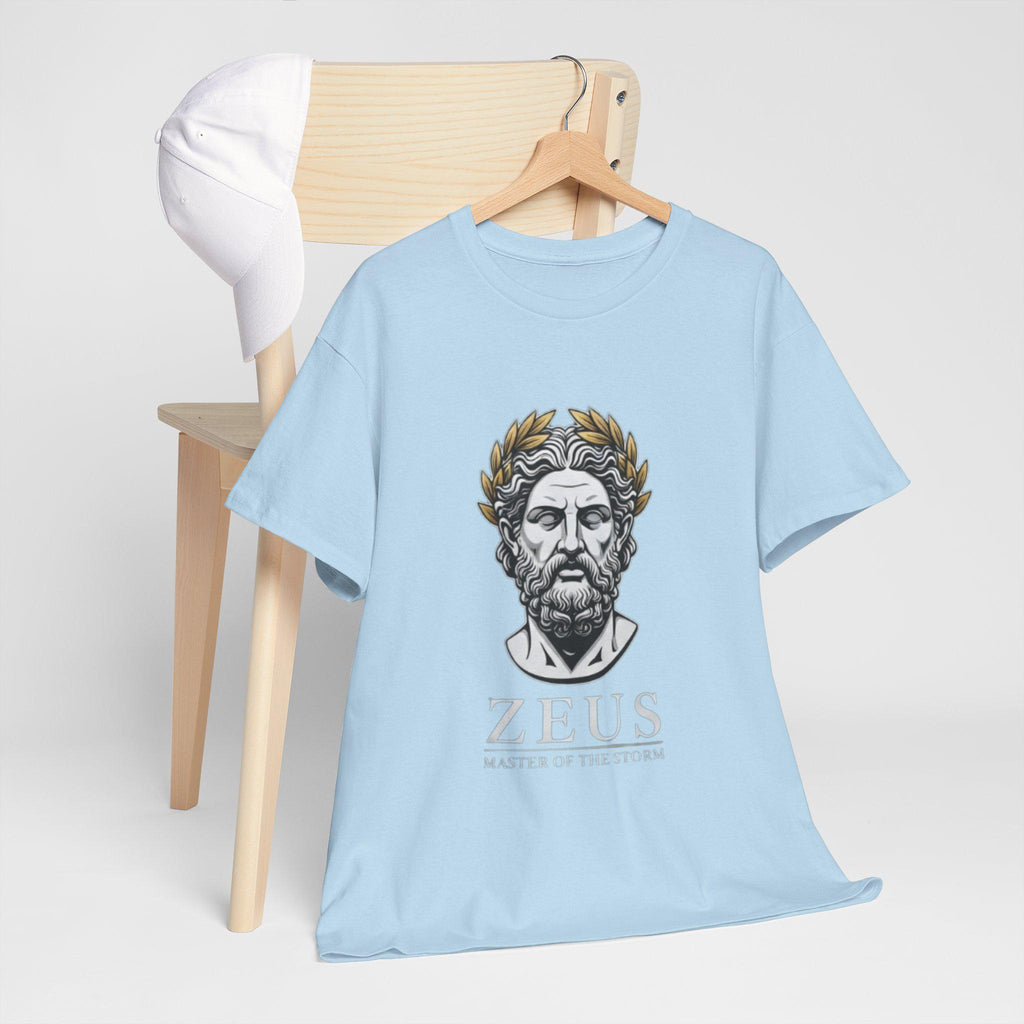 Master the Storm Unisex Heavy Cotton Tee, Perfect Gift for Mythology Lovers, Casual Wear, Birthday Gift, Unique T-shirt