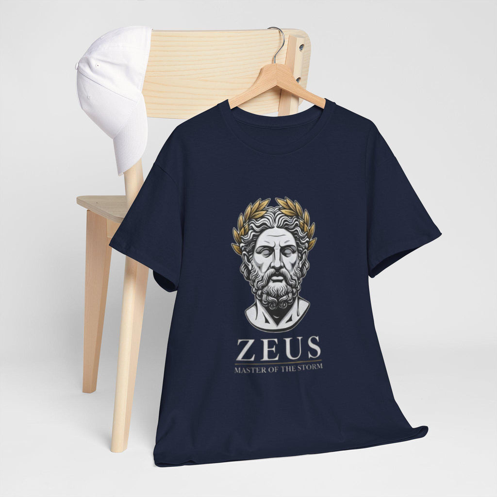 Master the Storm Unisex Heavy Cotton Tee, Perfect Gift for Mythology Lovers, Casual Wear, Birthday Gift, Unique T-shirt